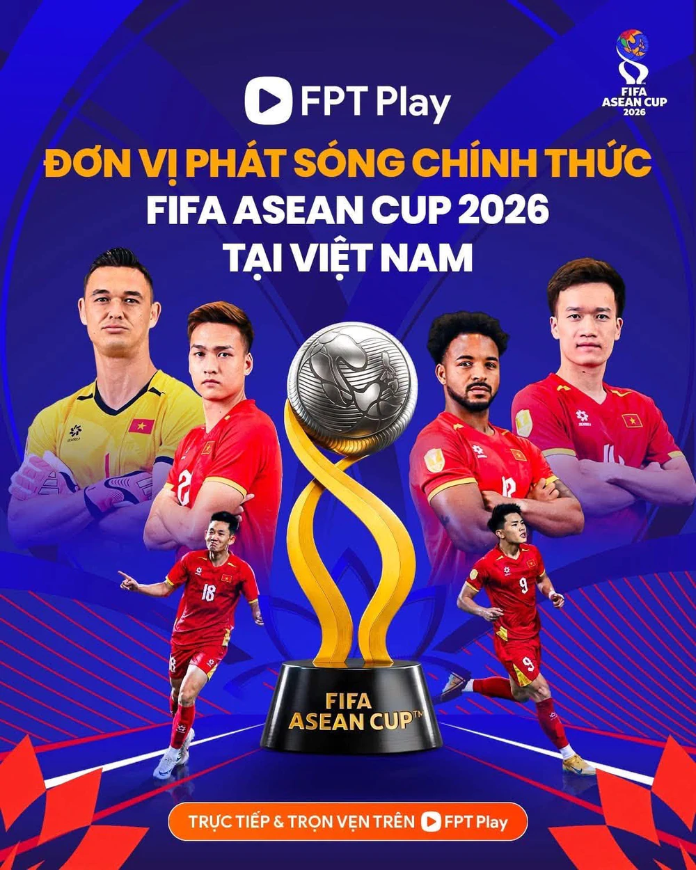 Xem trực tiếp bóng đá Việt Nam vs Philippines ở đâu? VTV có trực tiếp FIFA ASEAN Cup 2026? - Ảnh 1. Xem trực tiếp bóng đá Việt Nam vs Philippines ở đâu? VTV có trực tiếp FIFA ASEAN Cup 2026? - Ảnh 1.