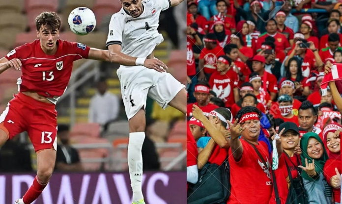 CĐV Indonesia để lại hình ảnh xấu trong trận thua Iraq