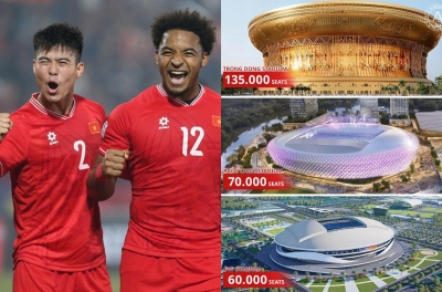 Southeast Asian fans are stirred as Vietnam acquires 4 World Cup-standard stadiums