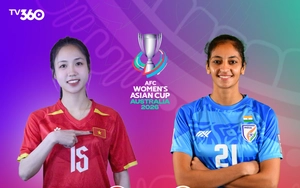 Live Vietnam vs India football at 18:00 today, 2026 Asian Women's Football Championship