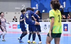 Thailand Women's Futsal Team Clinches Southeast Asian Title with Thrilling Comeback Against Australia