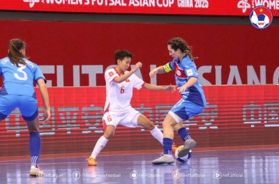 Live Women's Futsal Vietnam 1-0 Philippines: Early Opening Goal