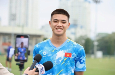 Vietnamese U19 defender declares ambitious goal, ready to face competition