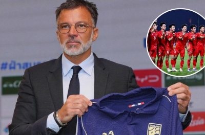 Thai fans are skeptical as the Thai national team coach underestimates the U23 Vietnam stars