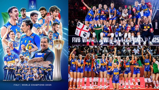 Italian volleyball dominates globally, winning championships from men’s and women’s teams to youth and the Olympics.
