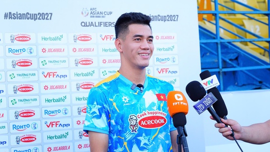 Forward Tiến Linh: 'Young players bring a fresh look to the Vietnam national team'