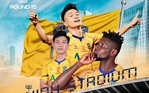 Live streaming link for SLNA vs Hai Phong football match at 18:00 today, V-League round 15