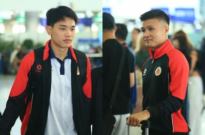 Bac Dinh and Quang Hai travel abroad on the 29th day of Tet