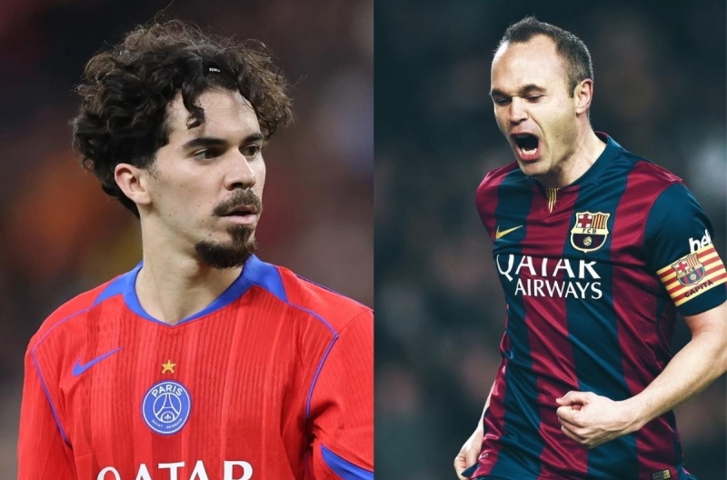 Vitinha is likened to PSG&#39;s Iniesta.