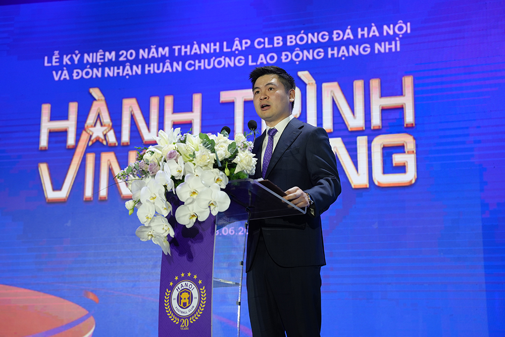 CLB Hà Nội kỷ niệm 20 năm thành lập - Ảnh 1. CLB Hà Nội kỷ niệm 20 năm thành lập - Ảnh 1.