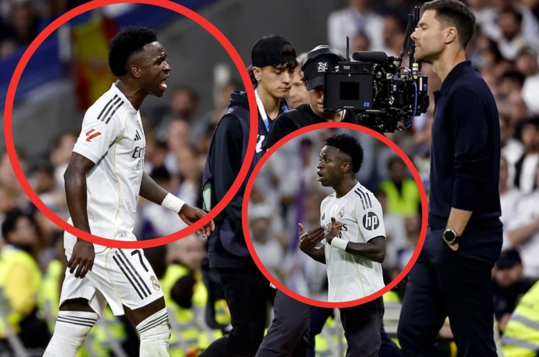Vinicius openly scolds Xabi Alonso