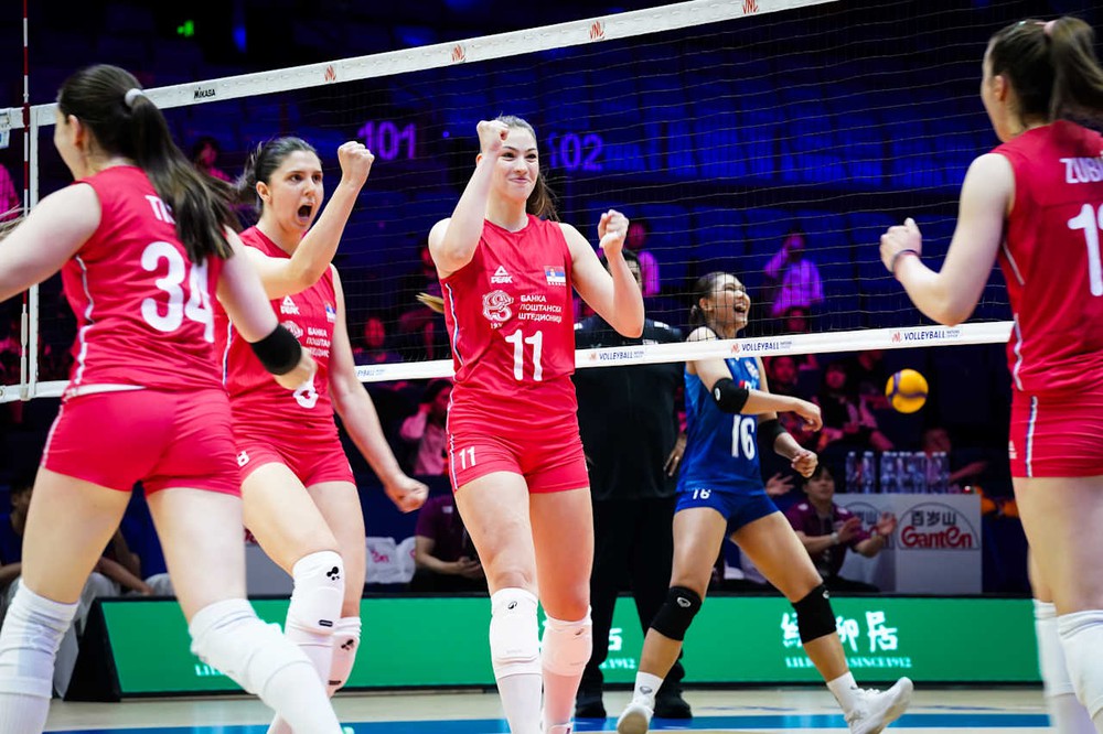 Serbia khẳng định đẳng cấp với chiến thắng 3-0 trước tuyển nữ Thái Lan trong trận ra quân ở VNL 2026