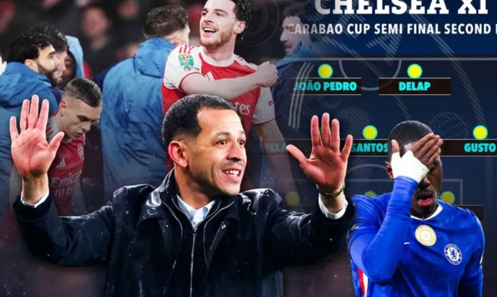 HLV Chelsea đáp trả chỉ trích sau thất bại cay đắng trước Arsenal