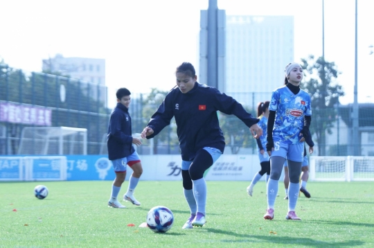 The Vietnam women's national team is ready to face China.