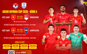 Ticket sales for the Vietnam vs. Cambodia match in the group stage of the ASEAN Cup 2026