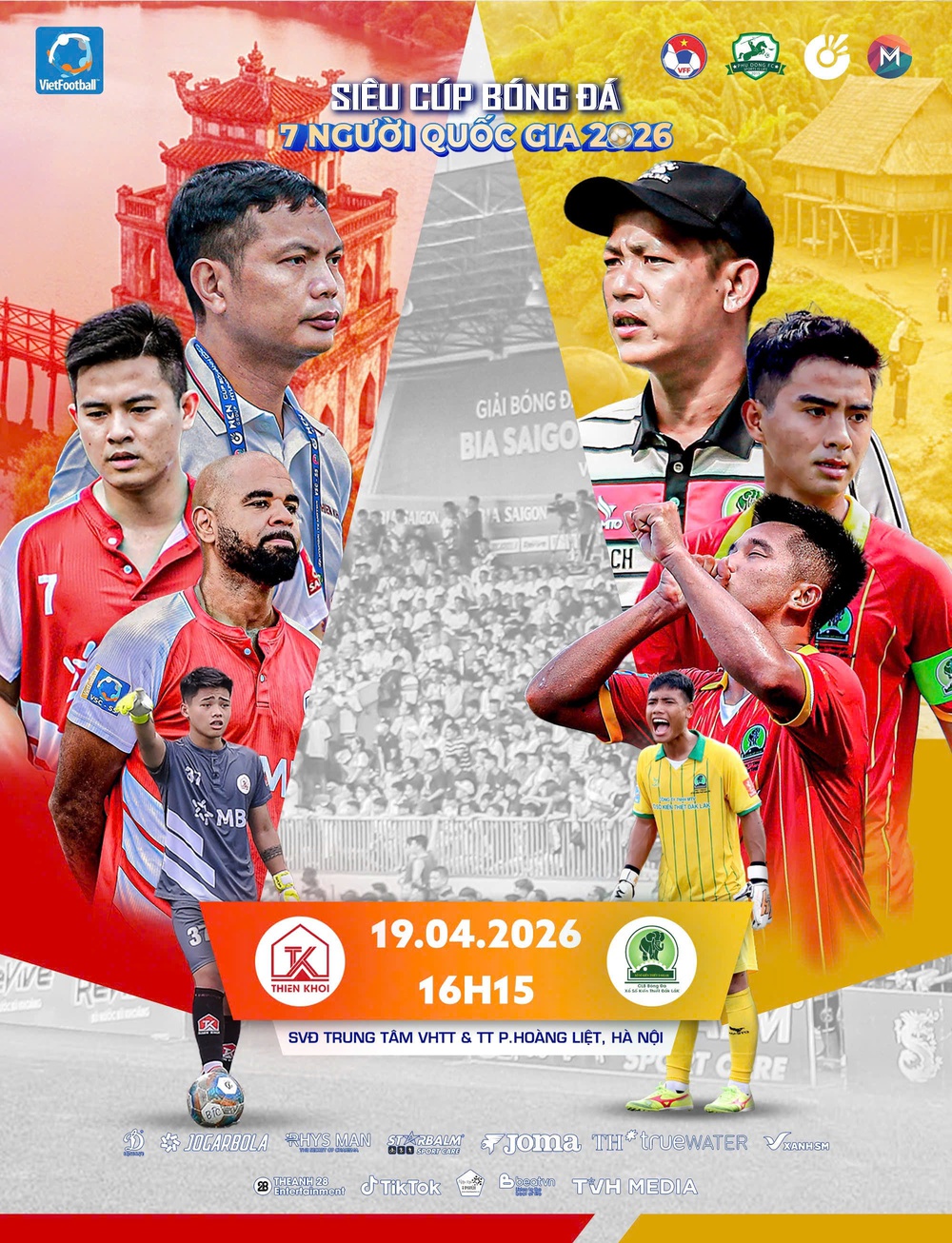 Siêu Cúp bóng đá 7 người Quốc gia mở màn cho mùa giải khốc liệt 2026 - Ảnh 1.