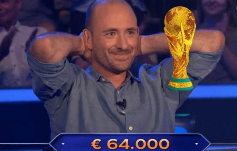 A "Who Wants to Be a Millionaire" contestant lost 3.25 billion VND after a World Cup question.
