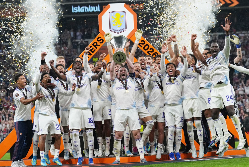 Aston Villa vô địch Europa League mùa giải 2025-2026 Aston Villa vô địch Europa League mùa giải 2025-2026