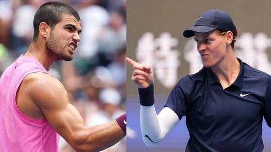 Sinner faces Alcaraz in the Six Kings Slam final, competing for a prize of 112 billion VND
