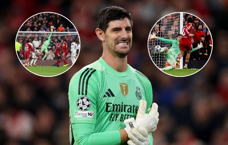 Courtois&#39; outstanding performance against Liverpool