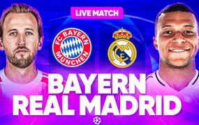 Live football streaming link for Bayern Munich vs Real Madrid at 02:00 today, Champions League quarter-final second leg
