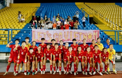 亞洲足協公佈令越南U17女足在亞洲預選賽中振奮的好消息