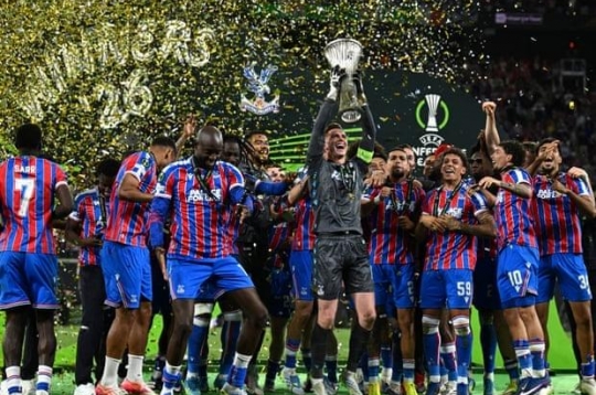 Crystal Palace defeats Rayo Vallecano to win the 2025/26 Conference League