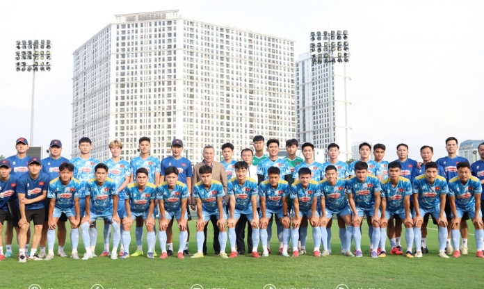 U23 Việt Nam nhận doping tinh thần trước ngày sang Qatar