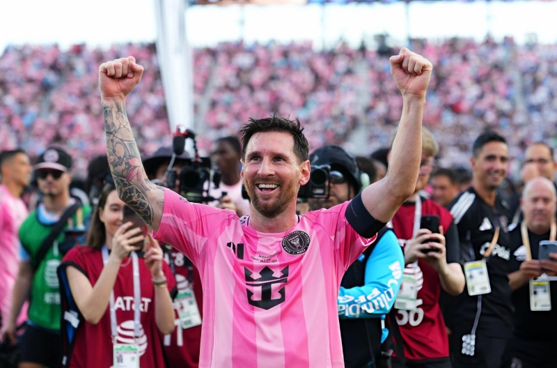 Champion of MLS, Messi is recognized as the GOAT of football