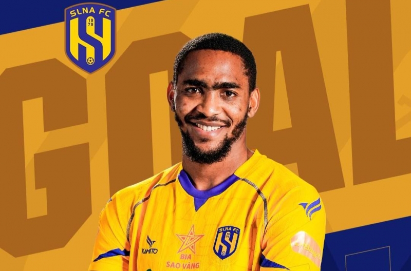 Who is the American hero that scored a brace to help SLNA secure the victory?