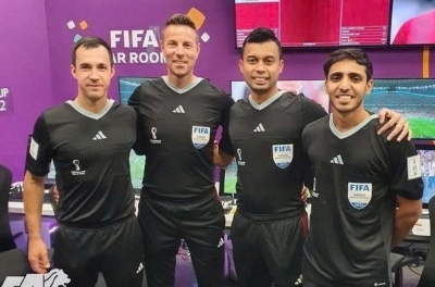 World Cup referee officiates National Cup final match