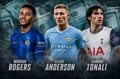 The English Premier League triggers a 'money shower', with one club surprisingly becoming Europe's biggest spender