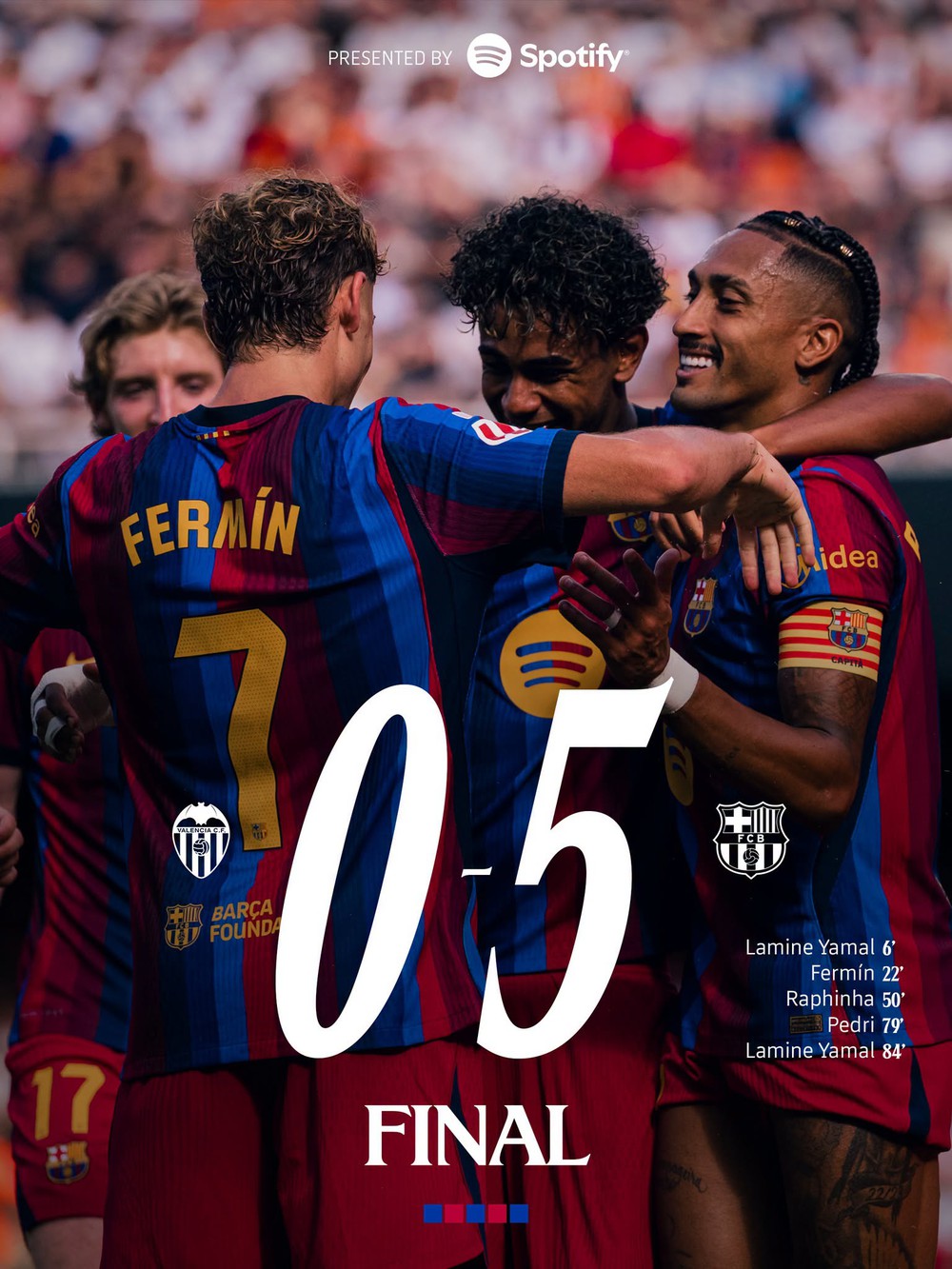 Barca đè bẹp Valencia ở vòng 4 La Liga. Ảnh: CLB Barca Barca đè bẹp Valencia ở vòng 4 La Liga. Ảnh: CLB Barca