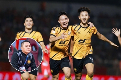 Coach Thanh Hóa moved, allowing players to walk to secure victory over CA TPHCM