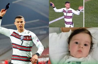 The captain's armband discarded by Ronaldo saved a life