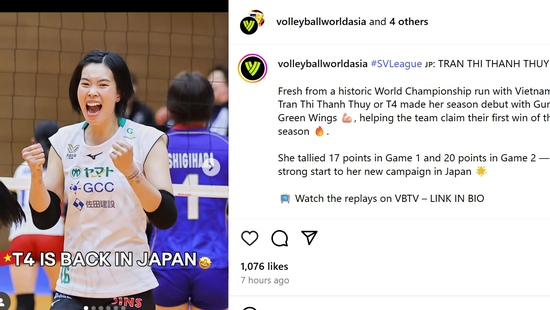 Starting with a bang in Japan, Thanh Thúy received special praise from Asian media.