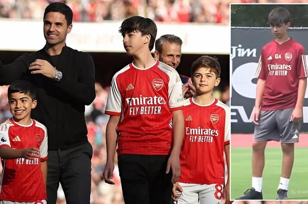 Uncontracted, Mikel Arteta&#39;s son has caused a sensation at Arsenal.