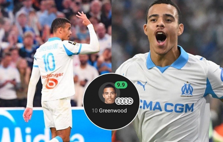 Historic poker by Greenwood pushes Marseille to the top of Ligue 1