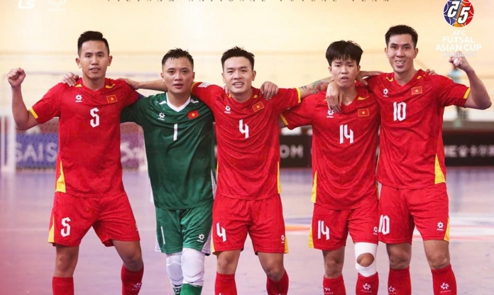 Tuyển Việt Nam thắng kịch tính 5-4 Kuwait ở VCK futsal châu Á