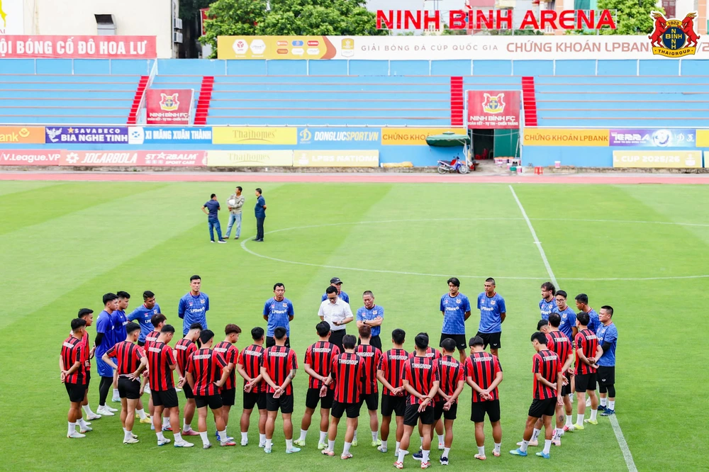 Ninh Bình sẵn sàng trở thành thế lực lớn của mùa giải 2026/27 - Ảnh 1. Ninh Bình sẵn sàng trở thành thế lực lớn của mùa giải 2026/27 - Ảnh 1.