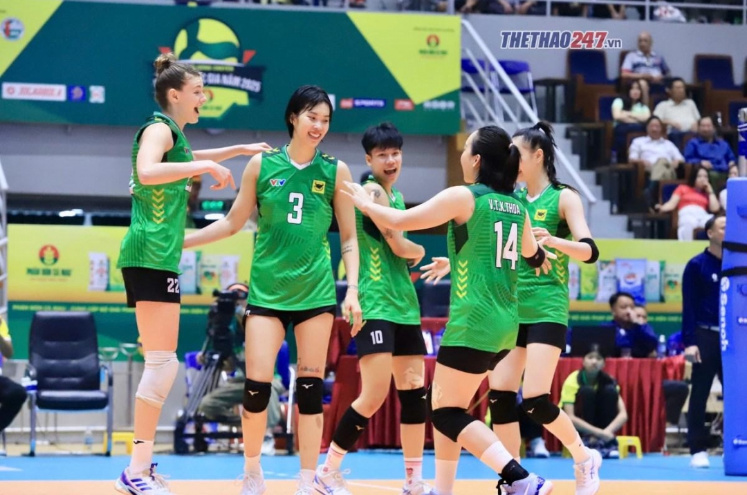 VTV Bình Điền Long An narrowly defeated the bottom-ranked team