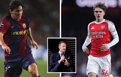 Arsenal's prodigy hailed as the new Messi at Emirates.