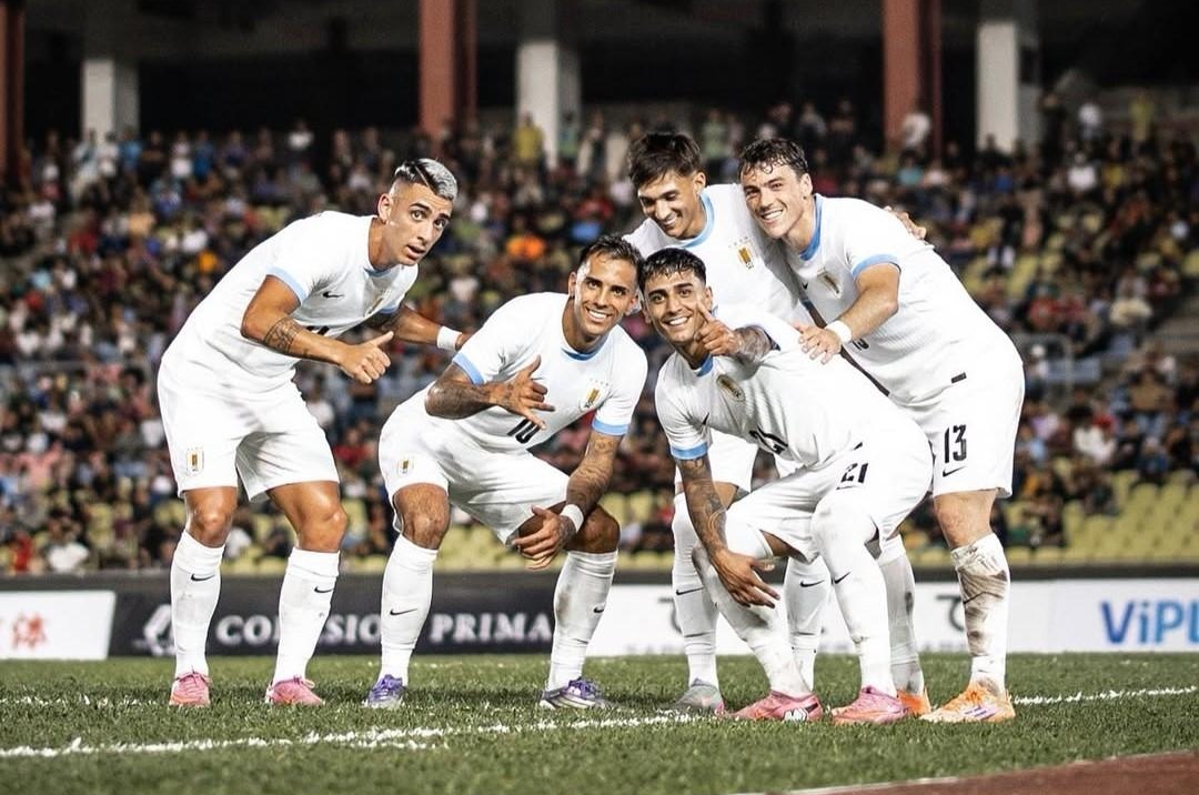 Torres shines as Uruguay secures victory over the Asian representative