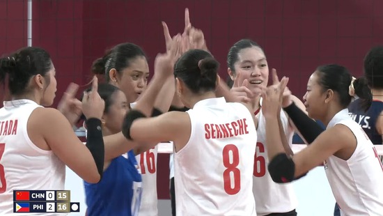 The Southeast Asian volleyball team caused an upset by defeating the favorite to win at the continental competition.