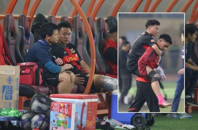 Ligament rupture, Thai Son immediately called out a name