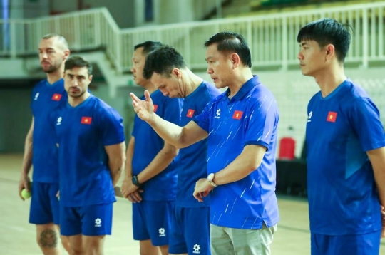 The top leader of VFF wants the Vietnam futsal team to follow the example of the Vietnam U23 team.