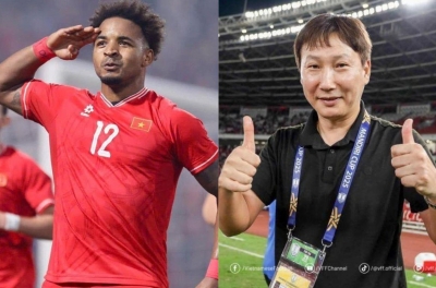 Xuân Son sends a strong signal to Coach Kim Sang Sik ahead of the match against Malaysia.