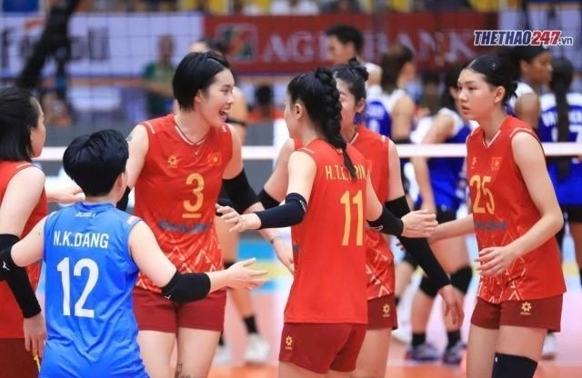 Bóng chuyền nữ Việt Nam xếp hạng 4 Châu Á trong năm 2025