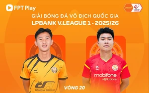 Live football streaming link for Dong A Thanh Hoa vs PVF-CAND at 18:00 today, V-League round 20