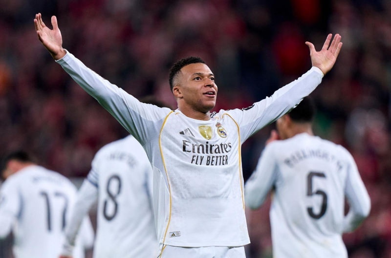 Mbappe shines brightly as Real Madrid continues to chase Barca in La Liga